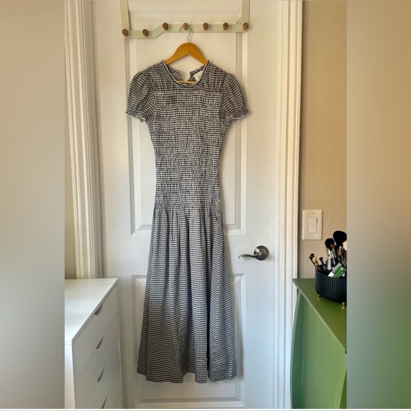 Reformation Kiria Dress In Remy Check, brand new, never worn, no flaws. - Picture 15 of 16